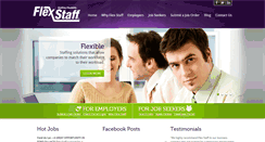Desktop Screenshot of flexstaff.com